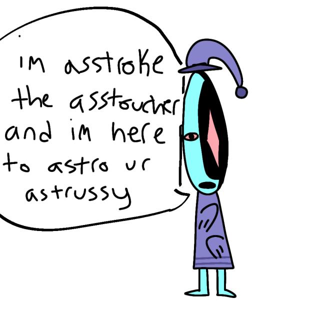 astroke the asstoucher