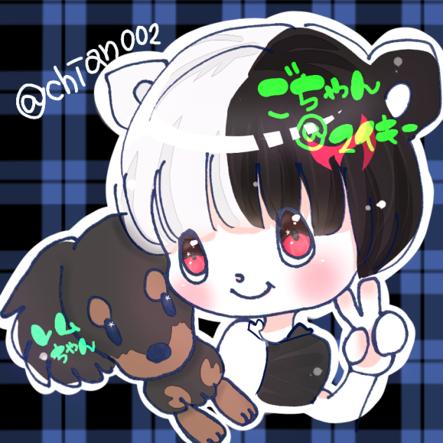 ごっちゃんマイキー アイコンイラスト