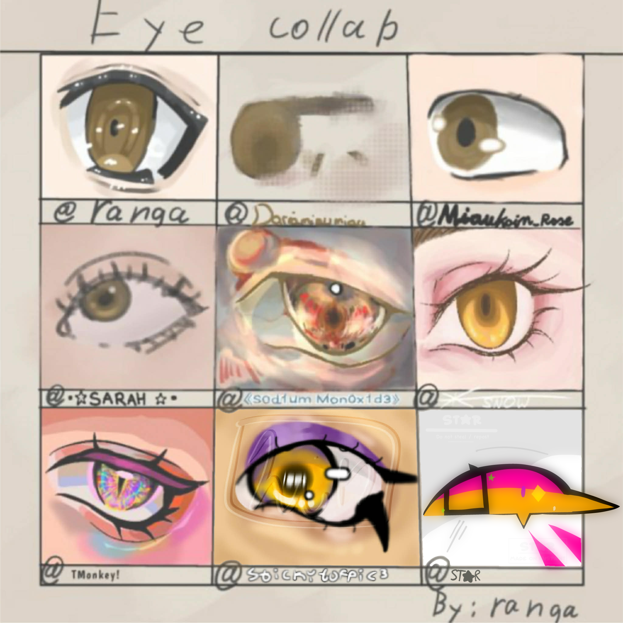 eye collab ☆ - ibisPaint