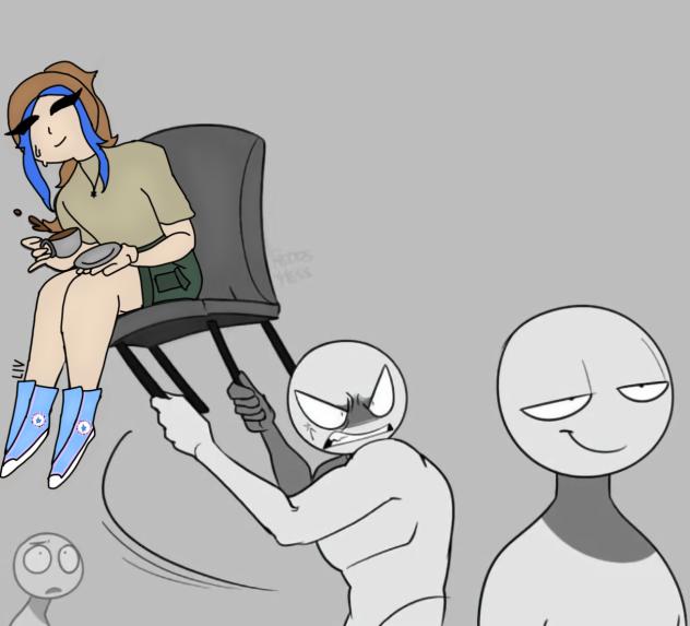 Chair throwing collab