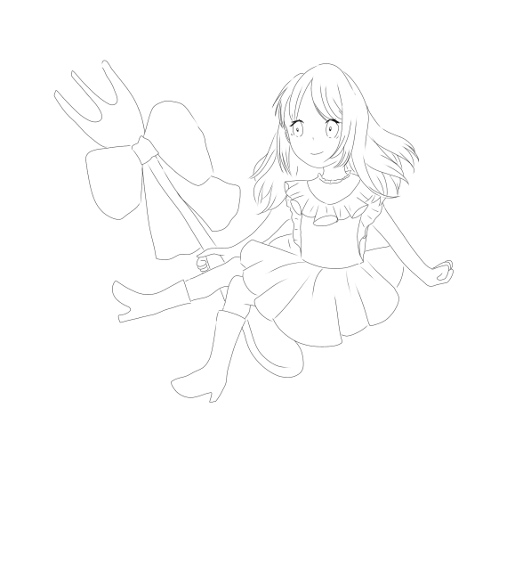 Sprinkles line art - ibisPaint