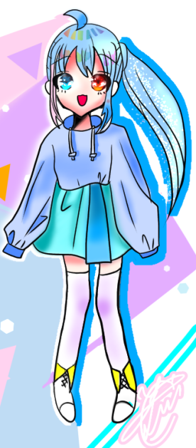 オリキャラのはるるちゃん