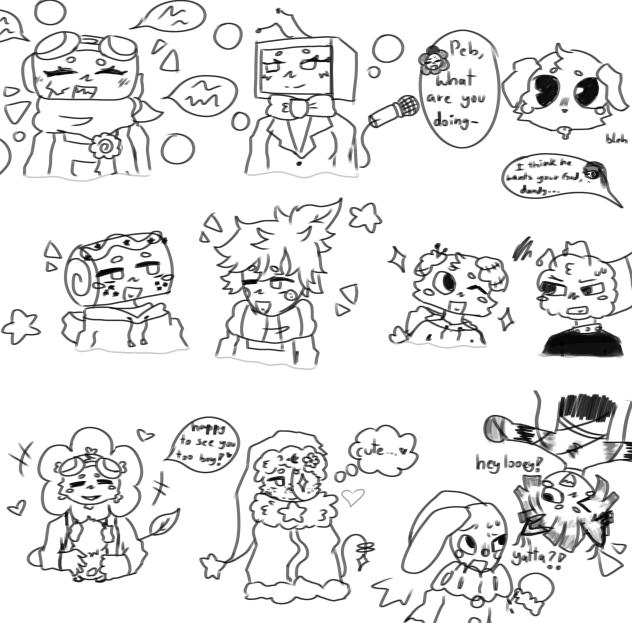 Dandy’s World Doodles! - Unfinished