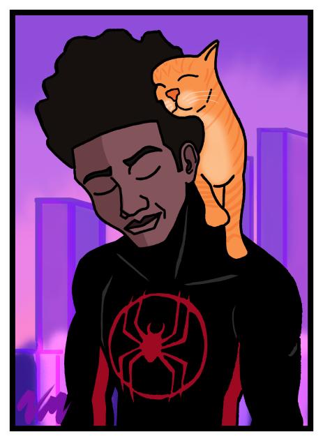 Miles and Bodega Cat