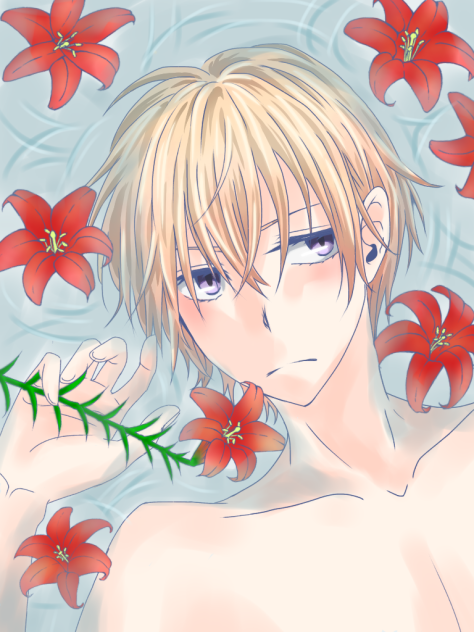 百合の花