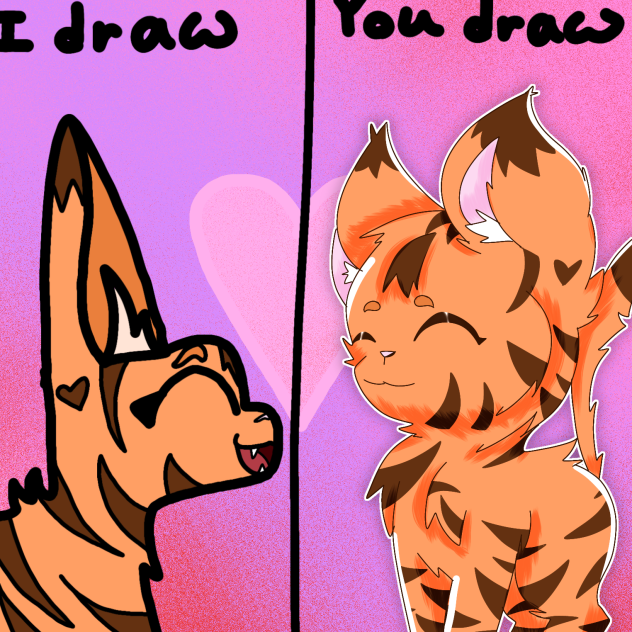 Random I draw You Draw