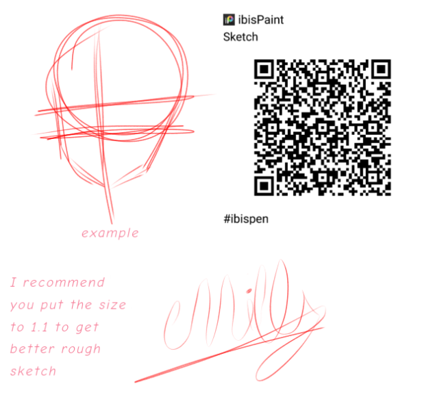 Sketch brush ibisPaint