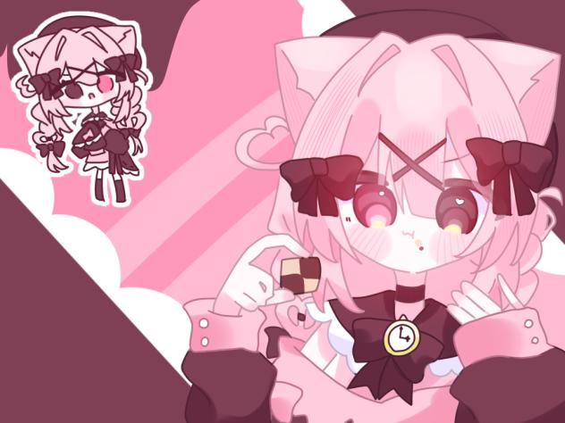 めるのおやつ🍫🎀