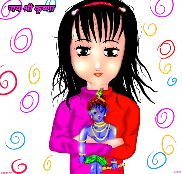 Krishna's mannequin