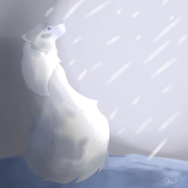 Drawcember day #2 - snowfall