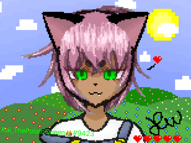 Pixel art for a contest