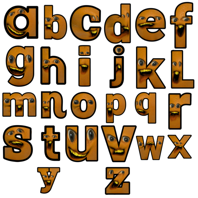 The Annoying Orange Alphabet 2