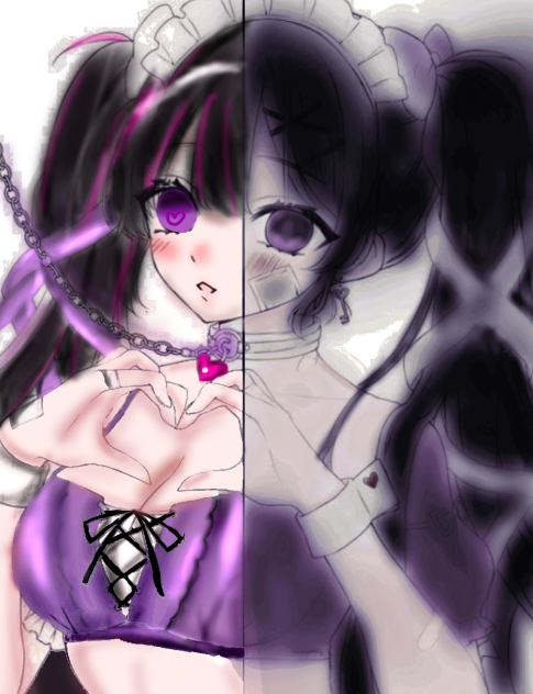 闇鬱ーー！塗ったよー！