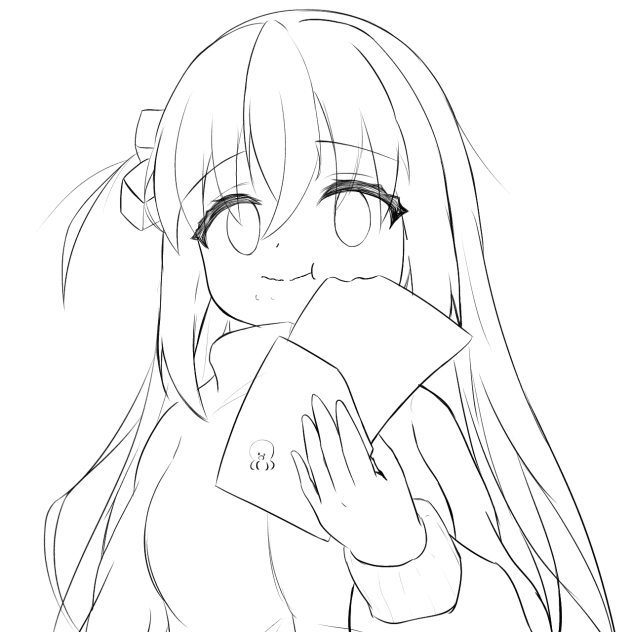 モグモグぬり絵