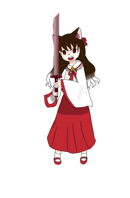 立ち絵　狂気の笑み