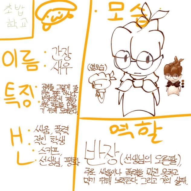 초밥학교 캐신!