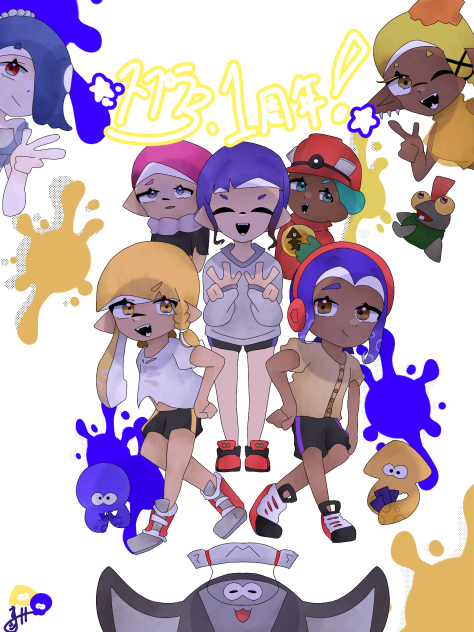 Splatoon3🦑1周年