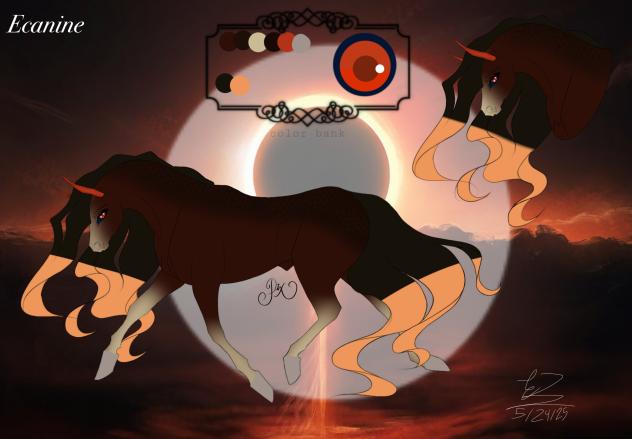 ~ Ecanine, God of Eclipse ~