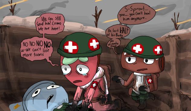 Sprout Bouta get ptsd ( Dandy's world )