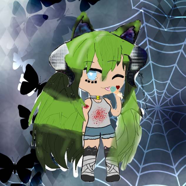 My new edit of my Oc - ibisPaint