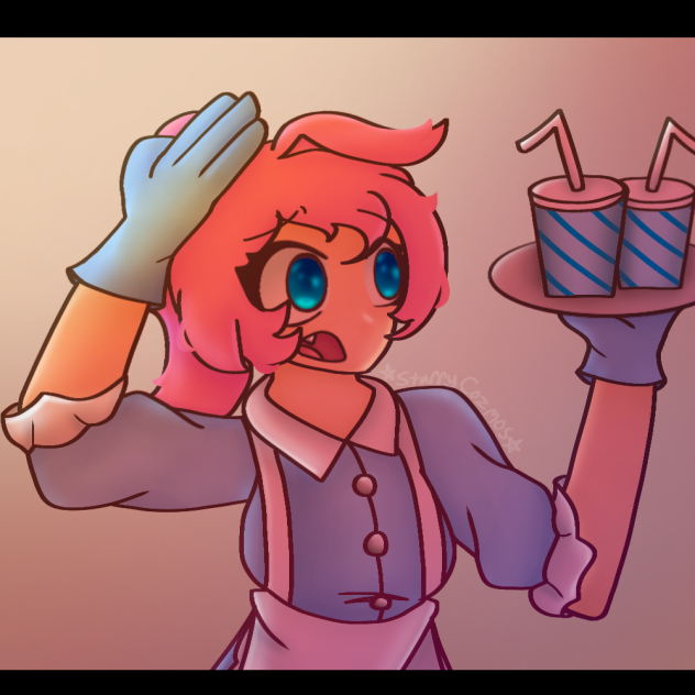 Rushed Waitress