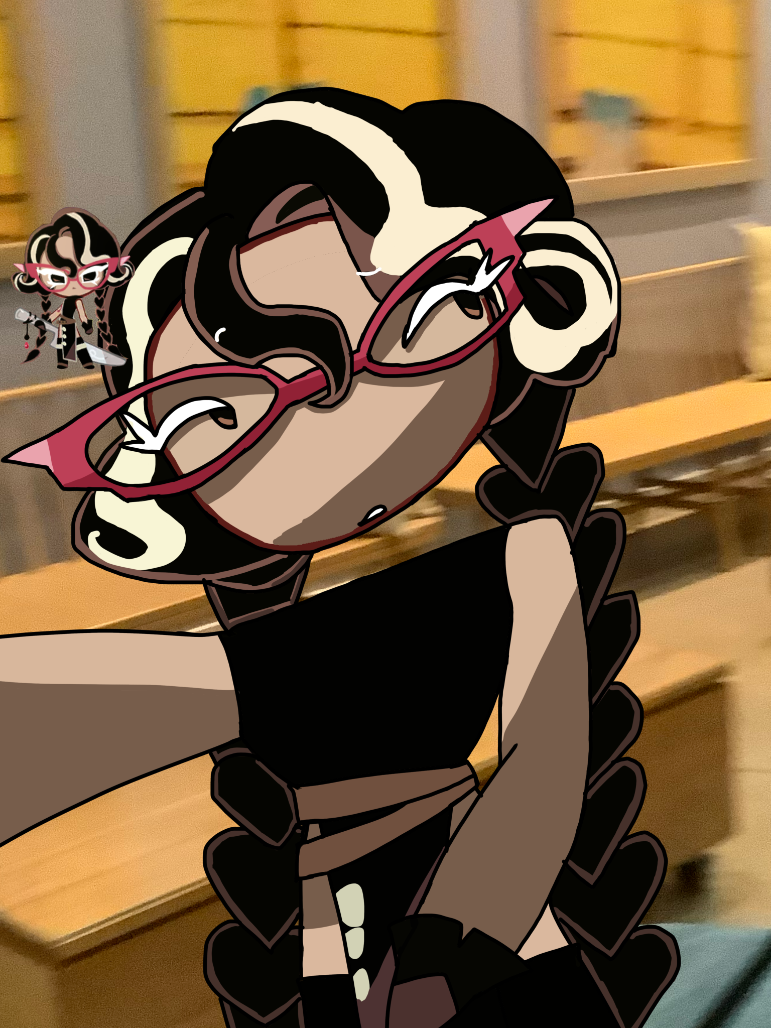 Choco drizzle cookie - ibisPaint