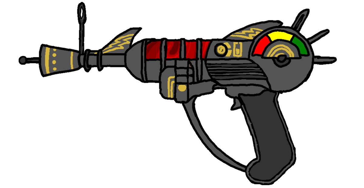 Ray Gun PackaPunch BO4 Zombies ibisPaint