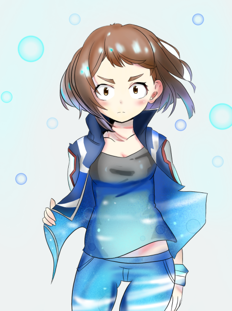 ヒロアカ  お茶子