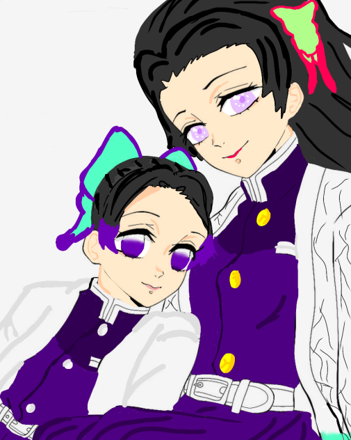 kanae and shinobu fanart