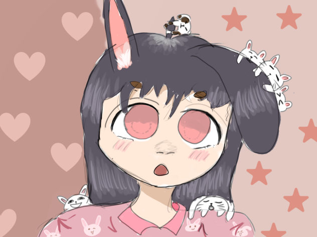 Cute bunny 🐰 - ibisPaint