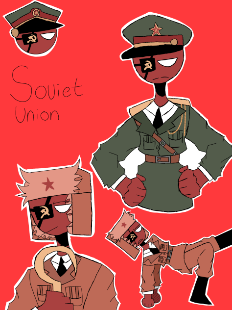Soviet Union Countryhumans ☭