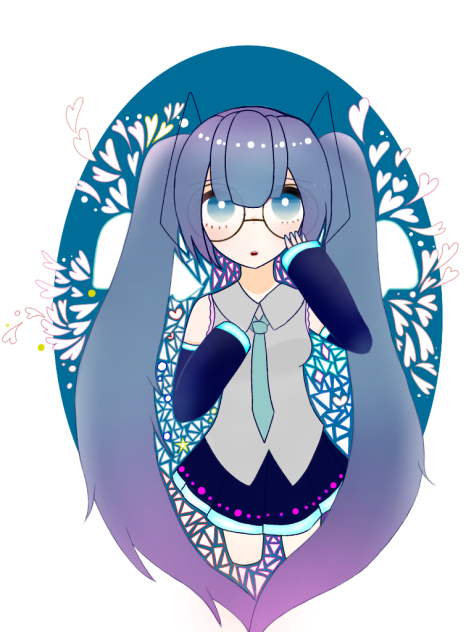 めがねミク