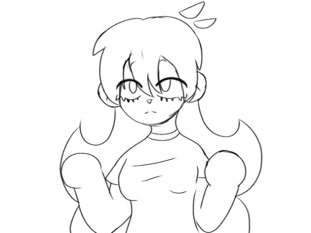 Me after the Ibis Paint update