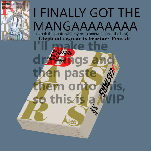 Beastars manga recreation (WIP)