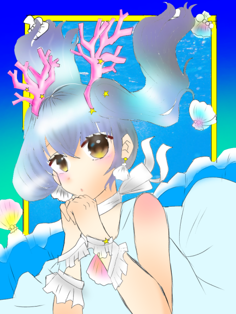 購読者35人突破記念イラスト♡