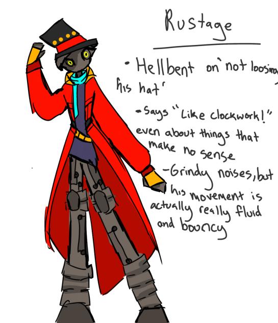 Another TADC oc, Rustage