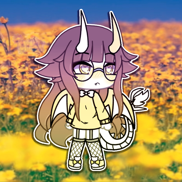 gacha life edit 》 sunflowers