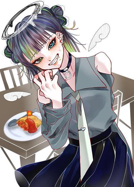 オムライス…食べたな？？