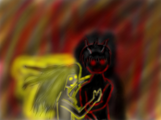 Devil and angel - ibisPaint