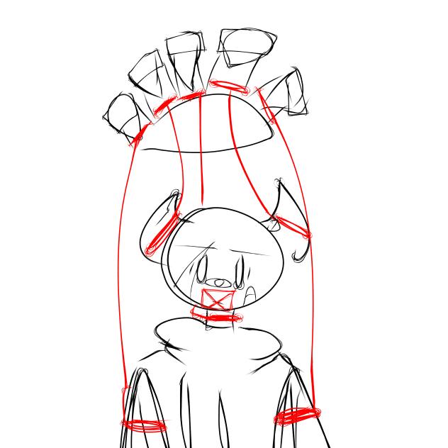 Hand puppet - ibisPaint