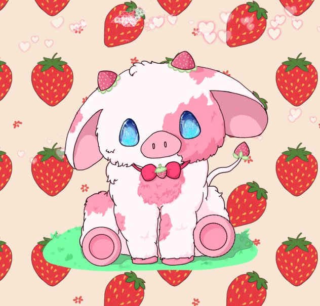 Strawberry Cow