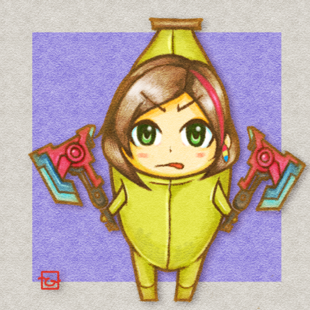 Pロックスさん色鉛筆