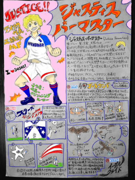 ジャスティス・パーマスター(イナズマキャラコン)