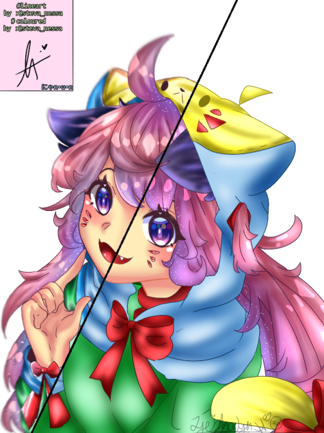 Colour collab with Steva Nessa