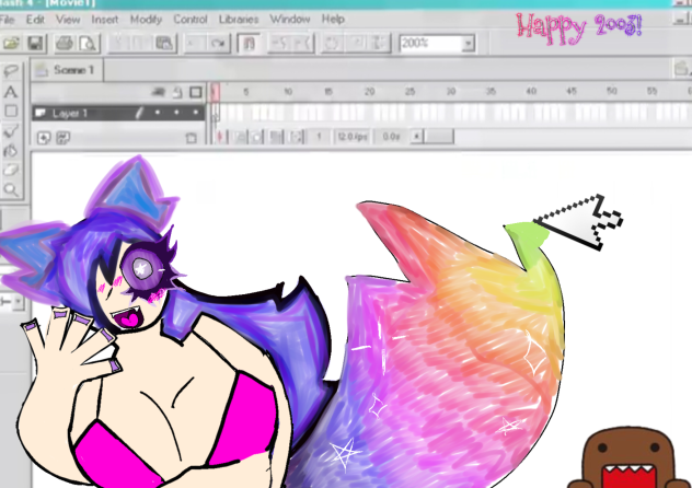 2000 Computer drawing game XD!!