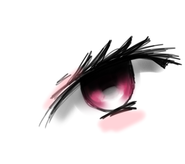 Anime girl eye