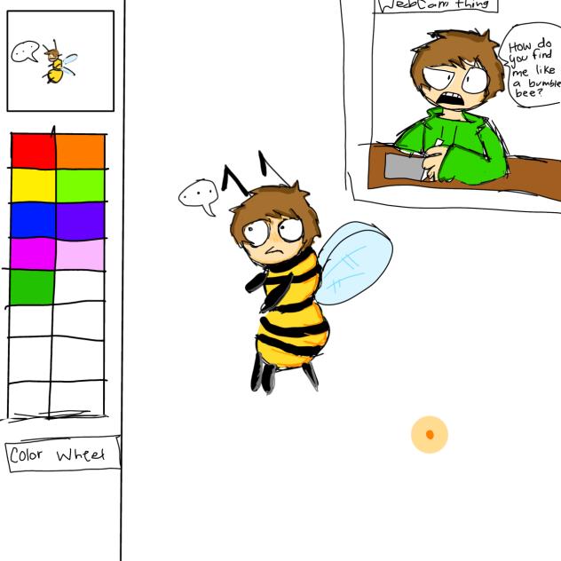 Edd as a bee IG