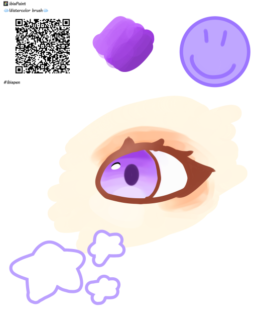 Watercolor brush