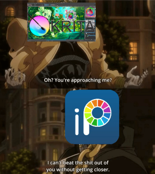 Ibispaint - Krita Meme - ibisPaint