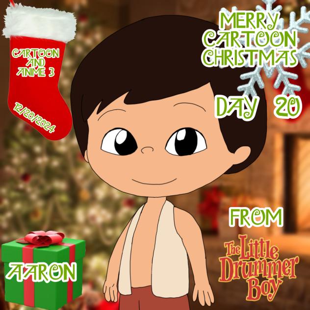 Merry Cartoon Christmas Day 20 Aaron